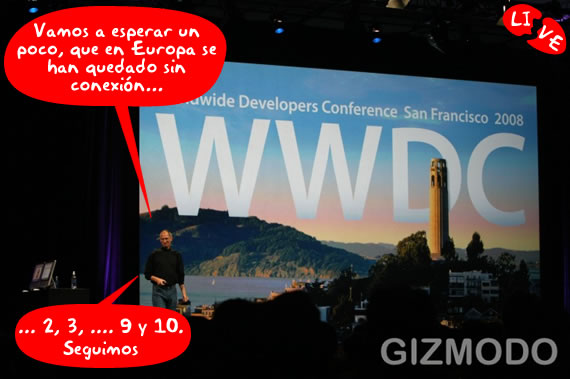 Apple Worldwide Developers 2008 (en vivo)